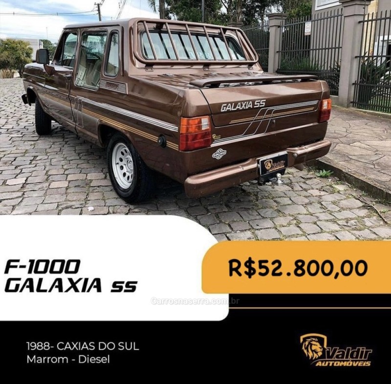 F-1000 3.9 BLAZER DIESEL 2P MANUAL - 1988 - CAXIAS DO SUL