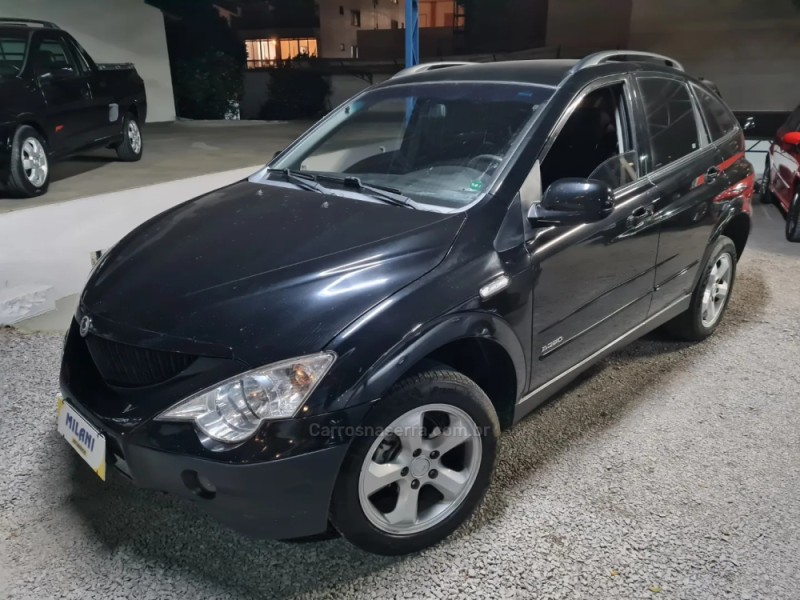 actyon 2.3 gl 4x2 16v 150cv gasolina 4p automatico 2011 bento goncalves