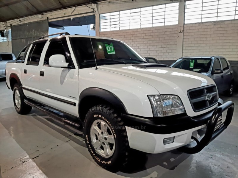 s10 2.8 tornado 4x4 cd 12v turbo electronic intercooler diesel 4p manual 2007 caxias do sul