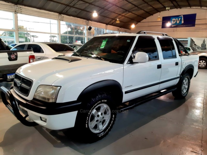 S10 2.8 TORNADO 4X4 CD 12V TURBO ELECTRONIC INTERCOOLER DIESEL 4P MANUAL - 2007 - CAXIAS DO SUL