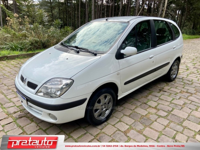 scenic 1.6 privilege 16v flex 4p manual 2010 nova prata