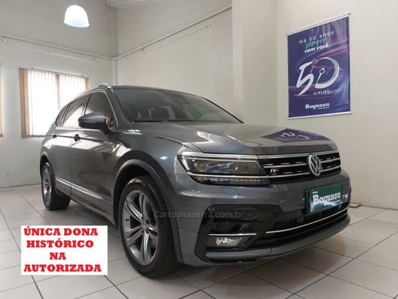 tiguan 2.0 allspace  r line 350 tsi 4x4 gasolina  4p 2018 novo hamburgo