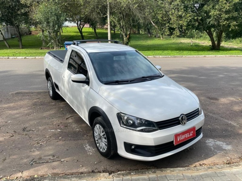 SAVEIRO 1.6 MI TREND CS 8V FLEX 2P MANUAL G.V - 2016 - FELIZ