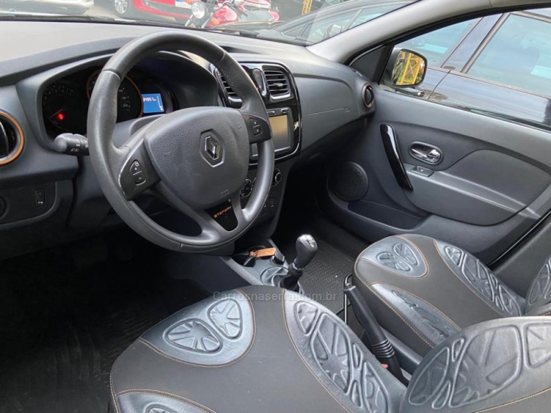 SANDERO 1.6 STEPWAY 8V FLEX 4P AUTOMATIZADO - 2016 - CANELA