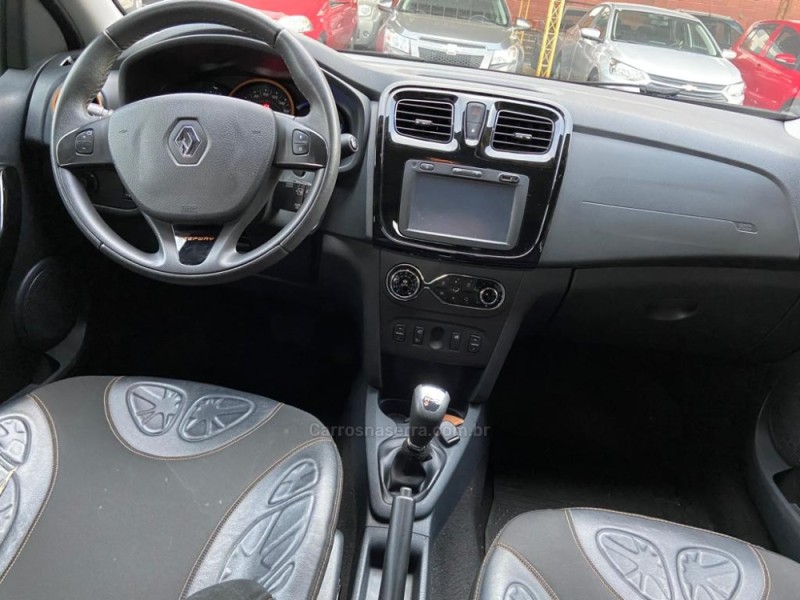 SANDERO 1.6 STEPWAY 8V FLEX 4P AUTOMATIZADO - 2016 - CANELA
