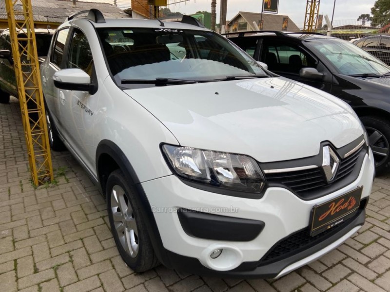 SANDERO 1.6 STEPWAY 8V FLEX 4P AUTOMATIZADO - 2016 - CANELA