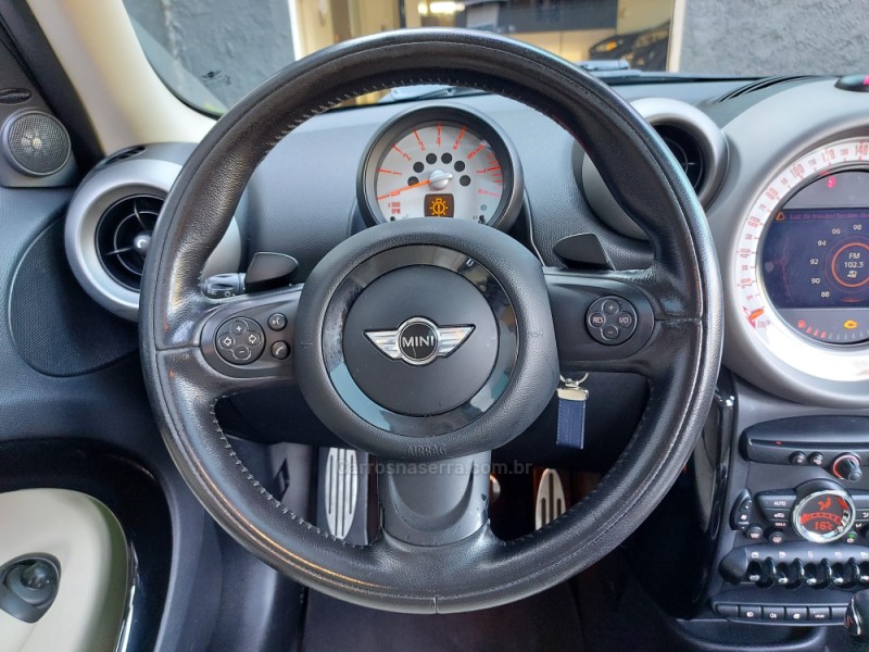 COUNTRYMAN 1.6 S TURBO 16V 184CV GASOLINA 4P AUTOMÁTICO - 2011 - NOVO HAMBURGO