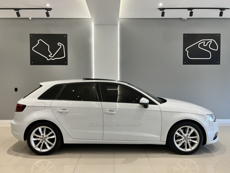 A3 1.8 TFSI SPORTBACK 16V GASOLINA 4P AUTOMÁTICO - 2014 - CAXIAS DO SUL