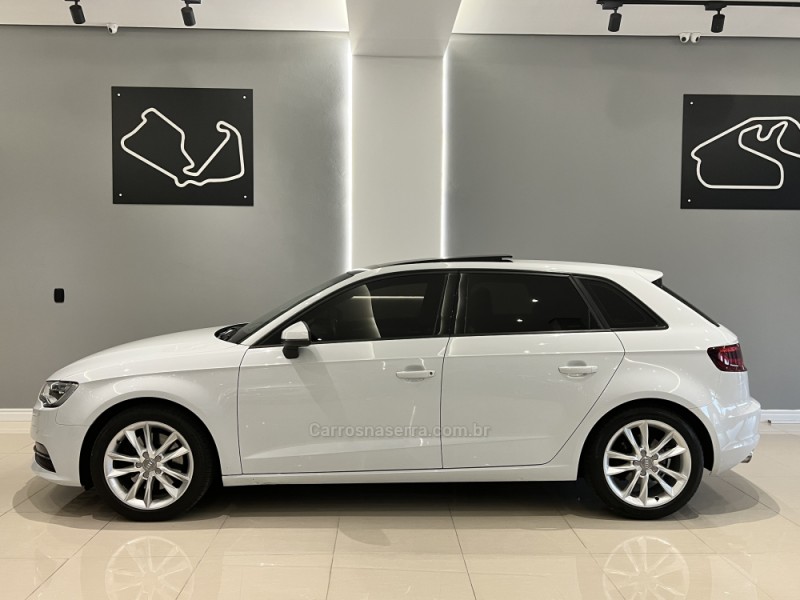 A3 1.8 TFSI SPORTBACK 16V GASOLINA 4P AUTOMÁTICO - 2014 - CAXIAS DO SUL