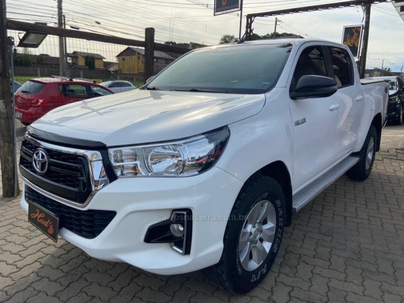 hilux 2.8 sr 4x4 cd 16v diesel 4p automatico 2019 canela