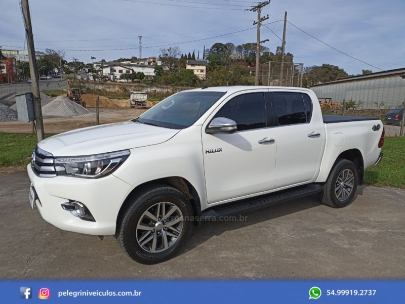 hilux 2.8 srx 4x4 cd 16v diesel 4p automatico 2016 bento goncalves