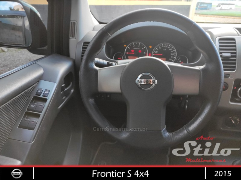 FRONTIER 2.3 S 16V 4X4 CD TURBO DIESEL 4P MANUAL - 2015 - BENTO GONçALVES