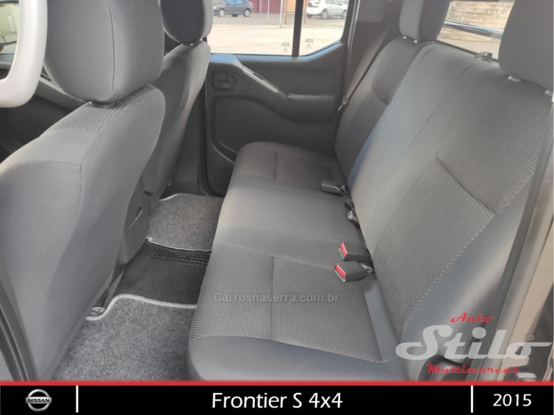 FRONTIER 2.3 S 16V 4X4 CD TURBO DIESEL 4P MANUAL - 2015 - BENTO GONçALVES
