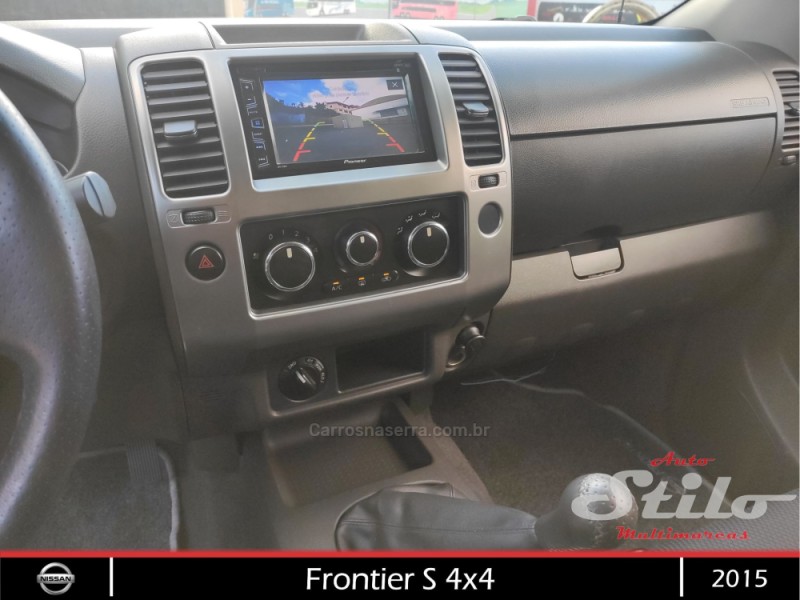 FRONTIER 2.3 S 16V 4X4 CD TURBO DIESEL 4P MANUAL - 2015 - BENTO GONçALVES