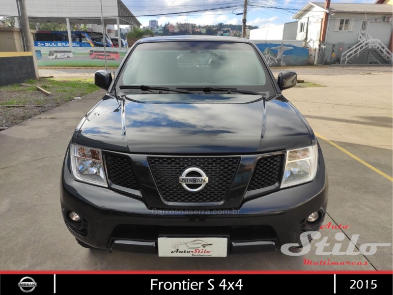 FRONTIER 2.3 S 16V 4X4 CD TURBO DIESEL 4P MANUAL - 2015 - BENTO GONçALVES