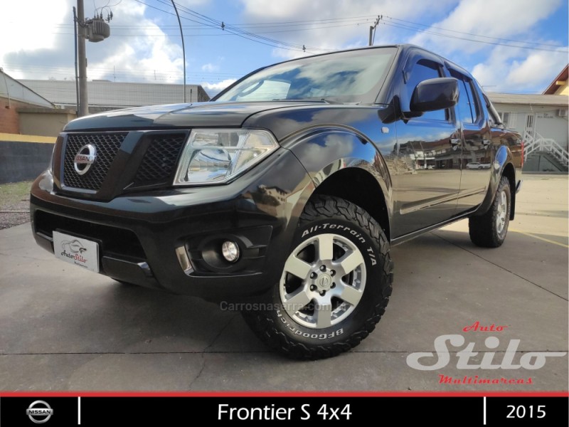 frontier 2.3 s 16v 4x4 cd turbo diesel 4p manual 2015 bento goncalves