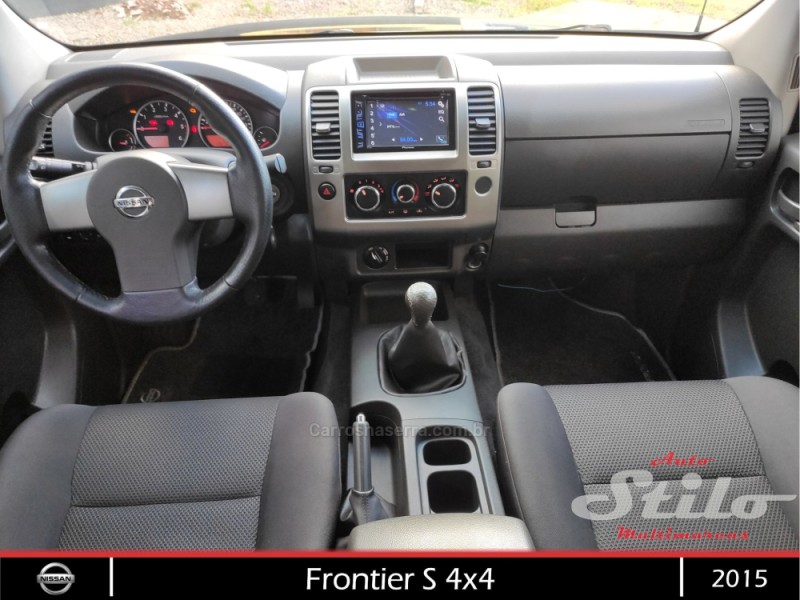 FRONTIER 2.3 S 16V 4X4 CD TURBO DIESEL 4P MANUAL - 2015 - BENTO GONçALVES