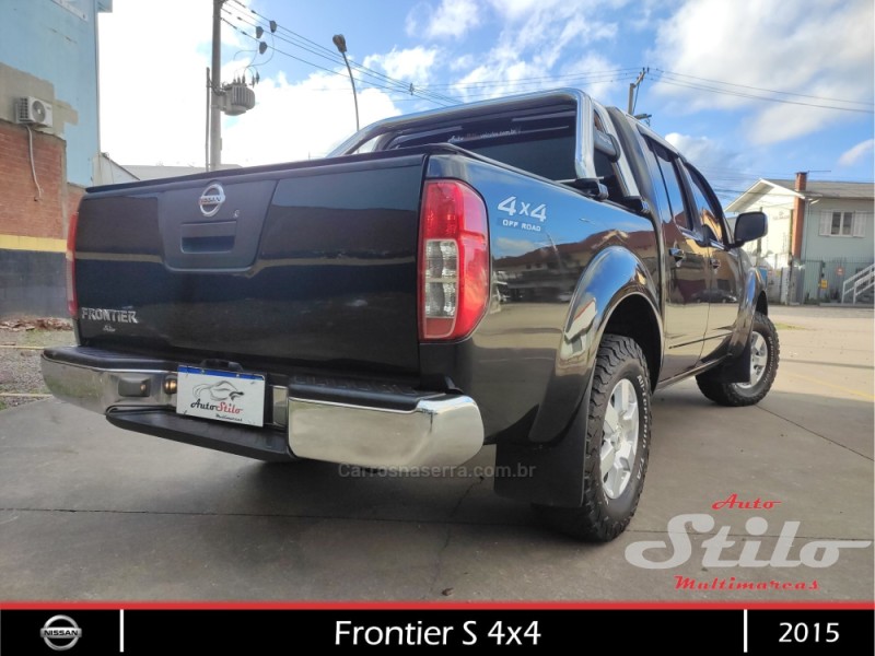 FRONTIER 2.3 S 16V 4X4 CD TURBO DIESEL 4P MANUAL - 2015 - BENTO GONçALVES