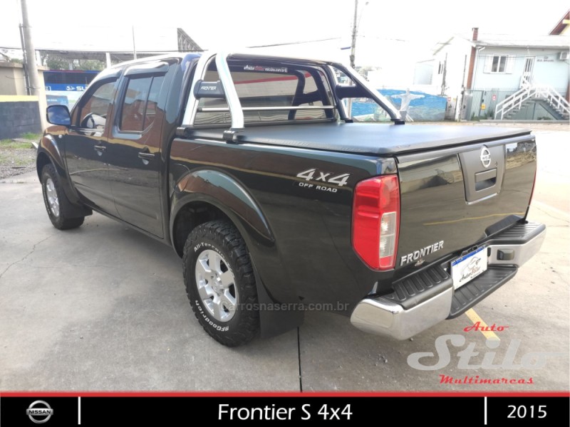 FRONTIER 2.3 S 16V 4X4 CD TURBO DIESEL 4P MANUAL - 2015 - BENTO GONçALVES