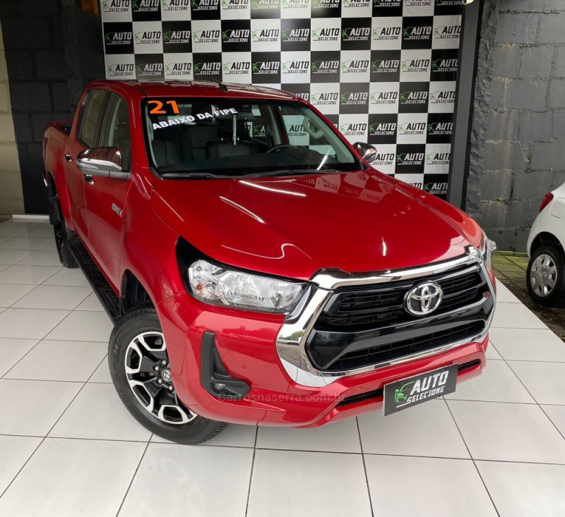 hilux 2.8 srv 4x4 cd 16v diesel 4p automatico 2021 caxias do sul