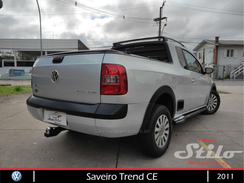 SAVEIRO 1.6 MI TREND CE 8V FLEX 2P MANUAL G.V - 2011 - BENTO GONçALVES
