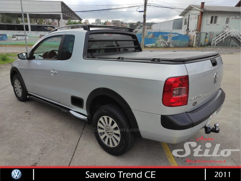 SAVEIRO 1.6 MI TREND CE 8V FLEX 2P MANUAL G.V - 2011 - BENTO GONçALVES