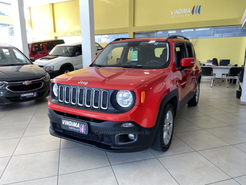 renegade 1.8 16v flex longitude 4p automatico 2016 flores da cunha