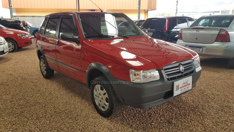UNO 1.0 MPI MILLE WAY ECONOMY 8V FLEX 4P MANUAL - 2010 - GARIBALDI