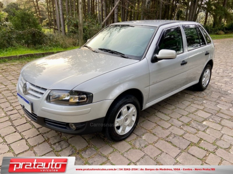 gol 1.6 mi power 8v flex 4p manual g.iv 2006 nova prata