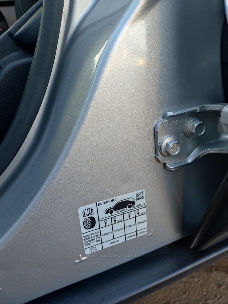 ECOSPORT 1.5 TIVCT FLEX SE MANUAL  - 2020 - GUAPORé
