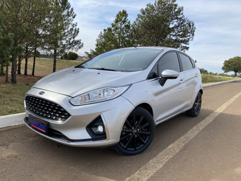 fiesta 1.6 titanium hatch 16v flex 4p automatico 2018 vacaria