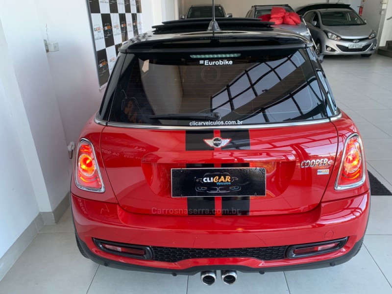 COOPER 1.6 S 16V TURBO GASOLINA 2P AUTOMÁTICO - 2012 - CAXIAS DO SUL