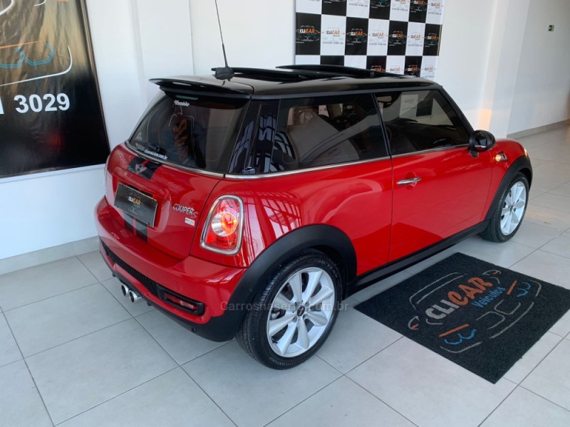 COOPER 1.6 S 16V TURBO GASOLINA 2P AUTOMÁTICO - 2012 - CAXIAS DO SUL