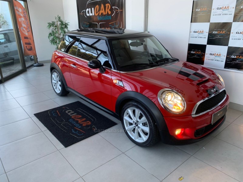 COOPER 1.6 S 16V TURBO GASOLINA 2P AUTOMÁTICO - 2012 - CAXIAS DO SUL