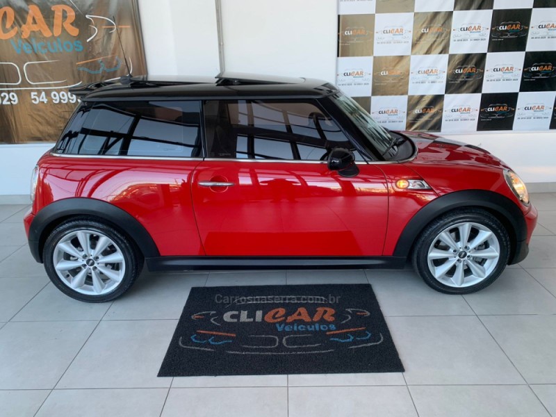 COOPER 1.6 S 16V TURBO GASOLINA 2P AUTOMÁTICO - 2012 - CAXIAS DO SUL