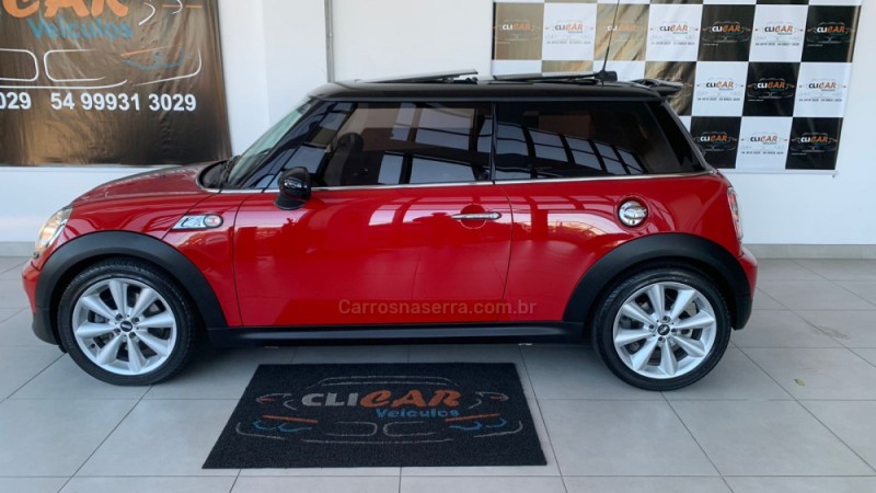 COOPER 1.6 S 16V TURBO GASOLINA 2P AUTOMÁTICO - 2012 - CAXIAS DO SUL