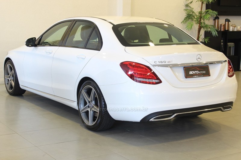 C 180 1.6 CGI AVANTGARDE 16V TURBO FLEX 4P AUTOMÁTICO - 2016 - BENTO GONçALVES