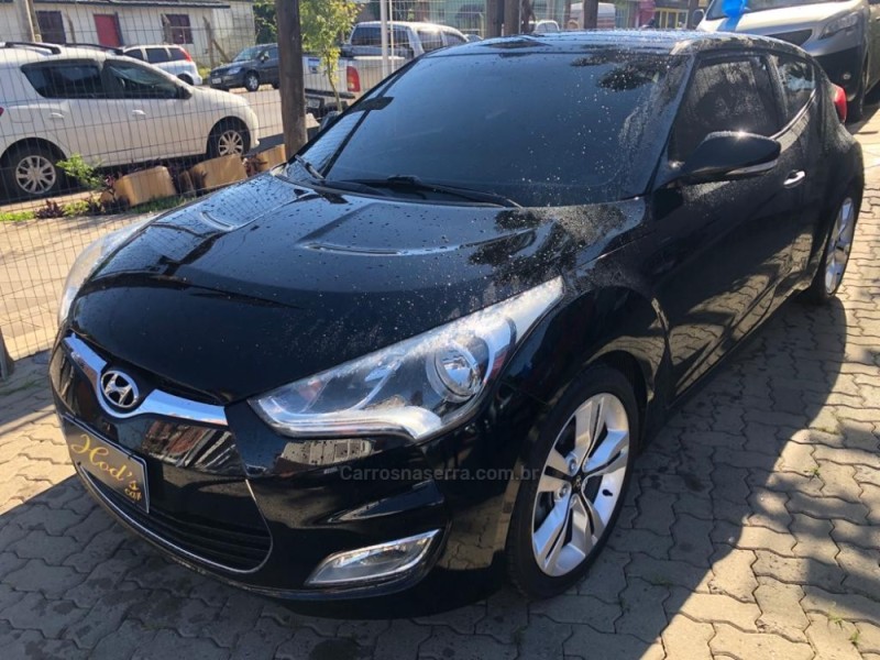 veloster 1.6 16v gasolina 3p automatico 2013 canela