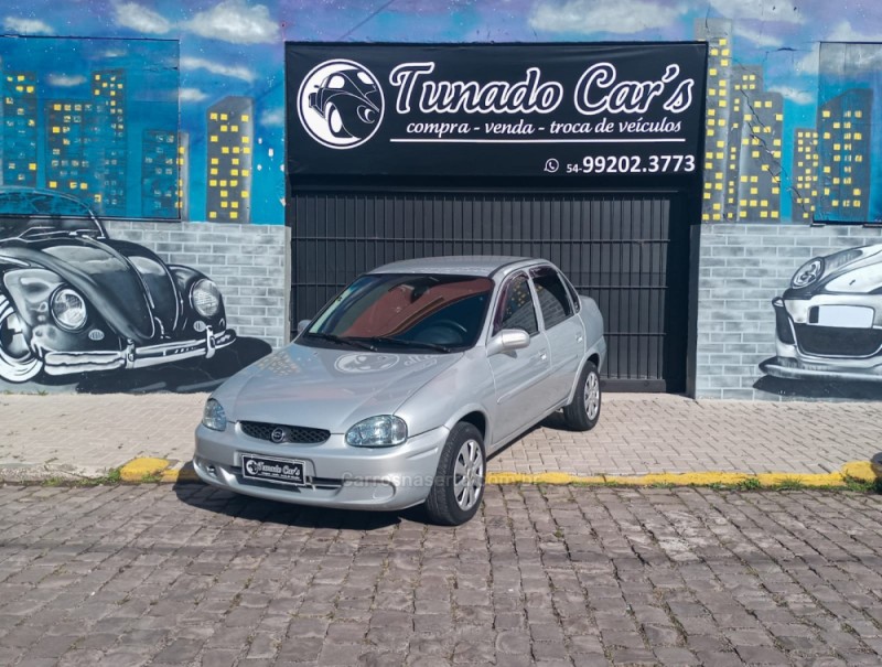 corsa 1.0 mpfi milenium ii sedan 8v gasolina 4p manual 2002 caxias do sul
