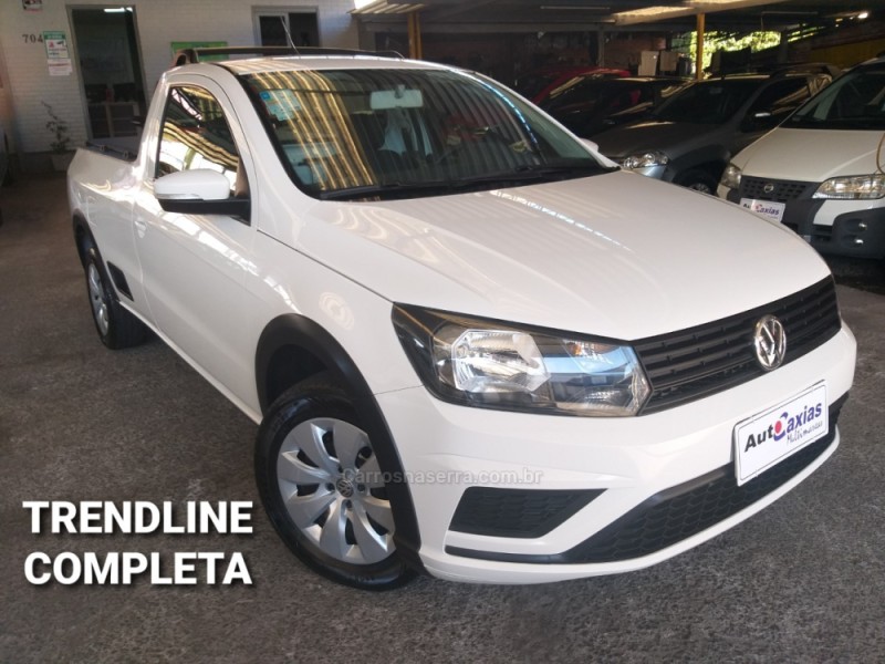saveiro 1.6 msi trendline cs 8v flex 2p manual 2018 caxias do sul