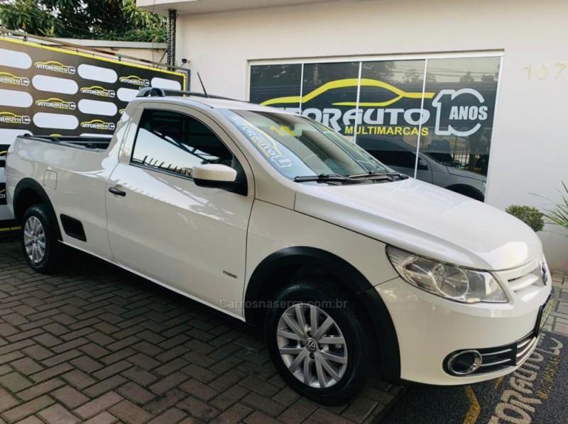 saveiro 1.6 mi trend cs 8v flex 2p manual g.iv 2011 estancia velha