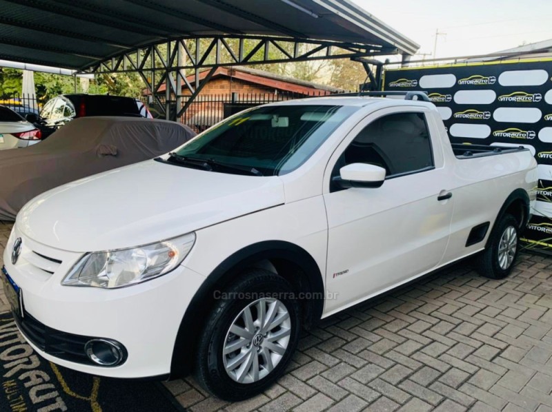 SAVEIRO 1.6 MI TREND CS 8V FLEX 2P MANUAL G.IV - 2011 - ESTâNCIA VELHA