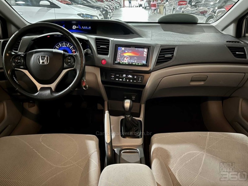 CIVIC 1.8 LXS 16V FLEX 4P MANUAL - 2013 - ESTâNCIA VELHA