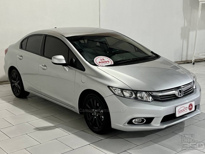 civic 1.8 lxs 16v flex 4p manual 2013 estancia velha