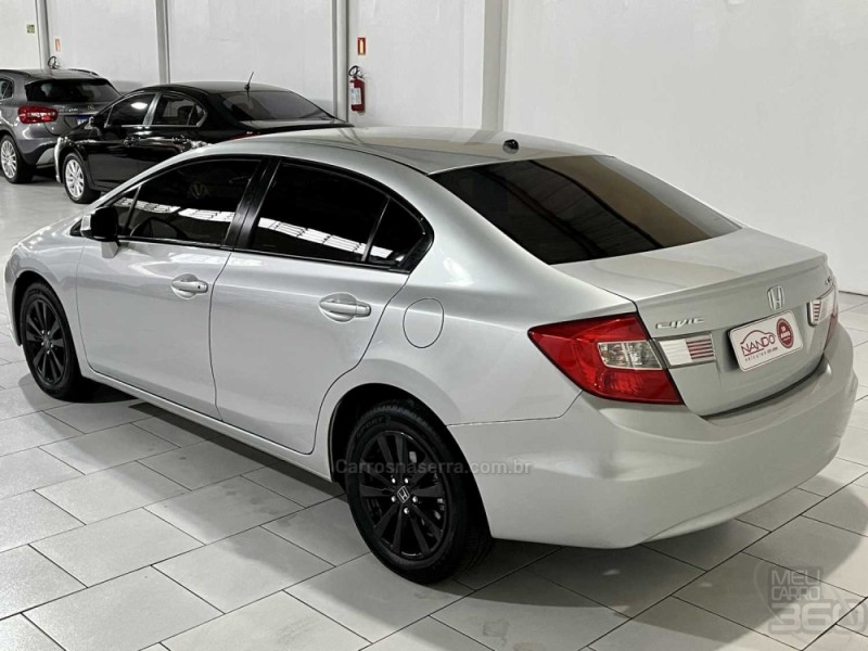 CIVIC 1.8 LXS 16V FLEX 4P MANUAL - 2013 - ESTâNCIA VELHA