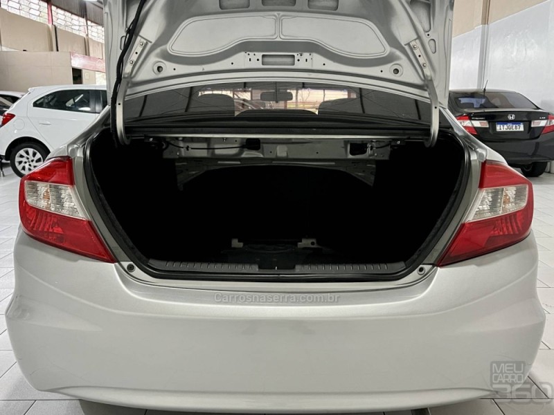 CIVIC 1.8 LXS 16V FLEX 4P MANUAL - 2013 - ESTâNCIA VELHA