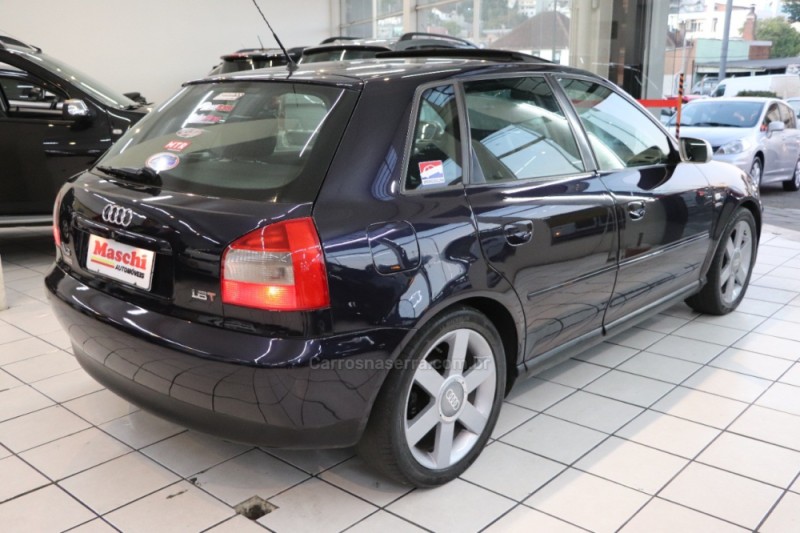 A3 1.8 20V 180CV TURBO GASOLINA 4P MANUAL - 2001 - CAXIAS DO SUL