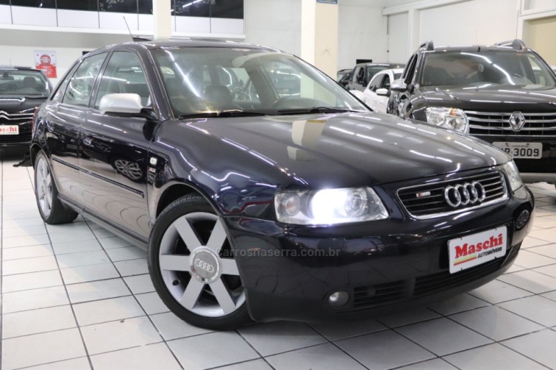 A3 1.8 20V 180CV TURBO GASOLINA 4P MANUAL - 2001 - CAXIAS DO SUL