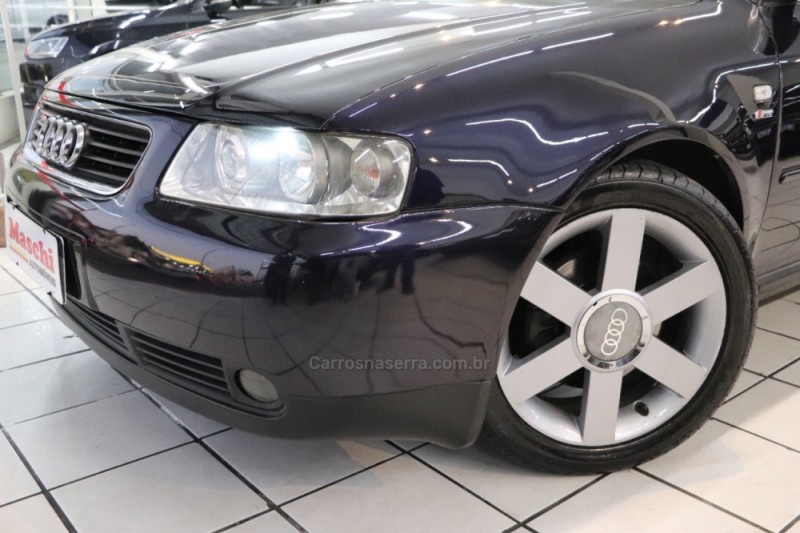 A3 1.8 20V 180CV TURBO GASOLINA 4P MANUAL - 2001 - CAXIAS DO SUL