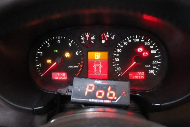 A3 1.8 20V 180CV TURBO GASOLINA 4P MANUAL - 2001 - CAXIAS DO SUL